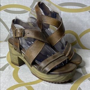 Bed Stu Roan Pine Leather Sandals